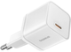 Ładowarka sieciowa Baseus GaN5S Fast Charger 1C 20W USB-C White (P10162503213-00) - obraz 5