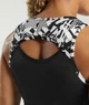 Спортивный топ Gymshark GS Power Crop Tank Body Fit Black/White М - изображение 6