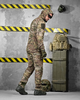 Тактический летний эластичный костюм 3 в 1 ветровка, штаны, футболка Combat Force Multicam S - изображение 3