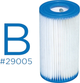 Набір фільтрів для насосу Intex Type B 29005 6 шт (5903890606527) - зображення 2