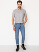 Jeansy slim fit męskie Lee Cooper London-1087 34-32 Jasnoniebieskie - obraz 4