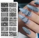 Диск пластина для стемпінгу металева Designer Professional 12*6см № 114 - изображение 1