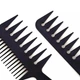 Перукарський набір Professional Comb Kit з 10 гребінців у прозорому чохлі - изображение 3