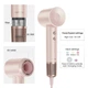 Фен для волосся Laifen Swift Premium з іонізацією, Platinum Pink - зображення 6