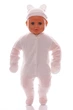 Человечек с шапкой интерлок Babykroha ля-ля молочный 56 см (54014) - изображение 1