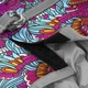 Шлея для собак м'яка WAUDOG Clothes з QR-паспортом, малюнок "Літо", S2, В 46-50 см, С 43-45 см - зображення 4