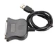 Перехідник з USB на LPT порт / Кабель принтера-адаптер USB2.0 - LPT M/F 80 см 25 Pin Parallel Printer IEEE 1284 Чорний - зображення 8