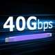 Кабель USB Type-C MISSION 40 Gbit, 250 W, 8K гибкий с брелоком, сиреневый - изображение 3