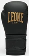 Боксерские перчатки Leone GN059D 14 унций Black/Gold (капа в комплекте) (GN059D_Bl/Gold_14oz) - изображение 3