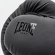 Боксерские перчатки Leone GN059 10 унций Black/White (капа в комплекте) (GN059_Bl/White_10oz) - изображение 6