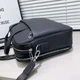 Шкіряна чоловіча ділова сумка для ноутбука 40x27x10, офісний портфель Tiding Bag 56901, чорний - зображення 5