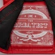 Боксерские перчатки Leone GN111 The Greatest 12 унций Red (бинты 4 м в комплекте) (GN111_Red_12oz) - изображение 10