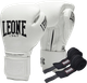 Боксерские перчатки Leone GN111 The Greatest 10 унций White (бинты 4 м в комплекте) (GN111_White_10oz) - изображение 1