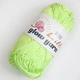Пряжа флуоресцентная светящаяся в темноме GlowYarn 2 мм салатовый - изображение 2