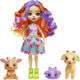 Lalka Mattel Enchantimals Enchant Słoneczna Plaza Rodzina Kożek 15 cm HXC00 (194735225545) - obraz 3