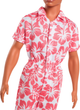 Lalka Mattel Barbie Ken Fashionistas Warkoczyki Koralowy Komb 30 cm HYT99 (194735255702) - obraz 4
