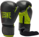 Боксерские перчатки Leone GN313 Waves 16 унций Black (капа в комплекте) (GN313_Black_16oz) - изображение 1