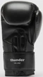 Боксерские перчатки Leone GN383 Thunder 16 унций Black (капа в комплекте) (GN383_Black_16oz) - изображение 4