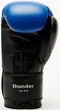 Боксерские перчатки Leone GN383 Thunder 8 унций Blue (капа в комплекте) (GN383_Blue_8oz) - изображение 4