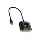 USB-хаб Baseus Square round 4 in 1 USB HUB Adapter (USB3.0 TO USB3.0*1+USB2.0*3) (CAHUB-AY01) - изображение 6