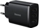 Сетевое зарядное устройство Baseus Compact Charger 3U 17W EU Black - изображение 1