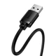 USB кабель удлинитель USB на USB Baseus AirJoy Series charging data (5m, 5 Gbit/s, OTG, USB 3.0, 3A). Black - зображення 4