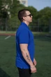 Мужская футболка-поло JHK, POLO REGULAR MAN, универсальная, дышащая ткань, синяя, размер 3XL - изображение 2
