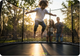 Trampolina ogrodowa Neo Sport 183 cm z siatką wewnętrzną i drabinką Green (NS-06W231) - obraz 5