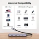 USB-хаб UGREEN 4-Port USB-C Hub UGR-15395 - зображення 5