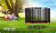 Trampolina ogrodowa Neo Sport 183 cm z siatką wewnętrzną i drabinką (NS-06Z241) - obraz 6