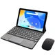 Клавиатура-подставка Smart Keyboard + Мышка для Umidigi G2 Tab Ukr+Eng Black - изображение 1