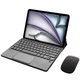 Клавиатура-подставка Smart Keyboard + Мышка для Apple iPad Air 11 2025 Ukr+Eng Black - изображение 1