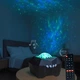 Настольный светодиодный проектор звездного неба Dream Aurora Star Lights, ночник-проектор от USB с Bluetooth колонкой и пультом дистанционного управления, светильник ночник звездное небо Черный ALD-7-Black - изображение 1