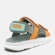 Детские спортивные сандалии для мальчика Puma Evolve 38914715 32 Green Moon-Orange Glo-Aquatic (4067983837227) - изображение 4