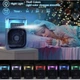 Портативний USB вентилятор з водяним охолодженням Air Cooler Fan 4в1 Нічник зволожувач з LED підсвічуванням, синій - зображення 3