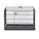 Klatka dla psa Pethaus rozmiar M 91 x 57 x 62 cm czarna PH-201 (5903890618780) - obraz 2