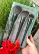 Набір пензлів для макіяжу обличчя Deliplus Kit De Rostro Pinceles, 3 шт - изображение 2