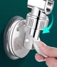 Тримач для душу на присосці Chrome, регульований 60–90°, без свердління, до 5 кг - зображення 6