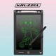 Планшет для рисования Kruzzel 10" черный, ультратонкий LCD экран и стилус в комплекте, для детей и взрослых - изображение 10