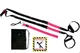 Тренувальні петлі TRX Fit Lumo Pink 4 in 1 set ФФ-17 - зображення 6