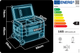 Lodówka turystyczna Berdsen Icemax 400 12/230V 40 L Black-Grey (5903890626570) - obraz 8