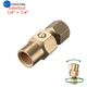 Шарнір поворотний Intertool-Storm внутрішнє різьблення 1/4" × 1/4" (PT-2209) - зображення 1