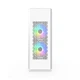 Корпус для ПК 1stPlayer UN1-3F2-W ARGB Mini Tower ITX БП 750W Platinum White - изображение 2