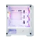 Корпус для ПК 1stPlayer T5-WH-4F1-W RGB Mini Tower MicroATX без БП White - изображение 4