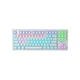 Клавиатура Aula F3032 White keycaps plus 21 Yellow keys KRGD Brown USB UA White (6948391201757) - изображение 1