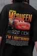 Жіноча Оверсайз Футболка З Принтом Mcqueen Black L/XL (8049653) - изображение 2