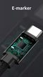 Кабель USB3.2 Type-c/Type-c PD100W 20Gbps 4K 50см - изображение 3