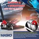 Гидравлический автомобильный домкрат MASKO с маневровым домкратом 3 т Красный - изображение 5