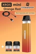 Под система Vaporesso Xros mini Orange Red + 2 картриджа, кабель зарядки Type-C и сюрприз. Електронная сигарета - изображение 1