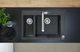 Кухонна мийка S510-F635 770х510 на дві чаші 180/450 Graphiteblack (43315170) - изображение 2